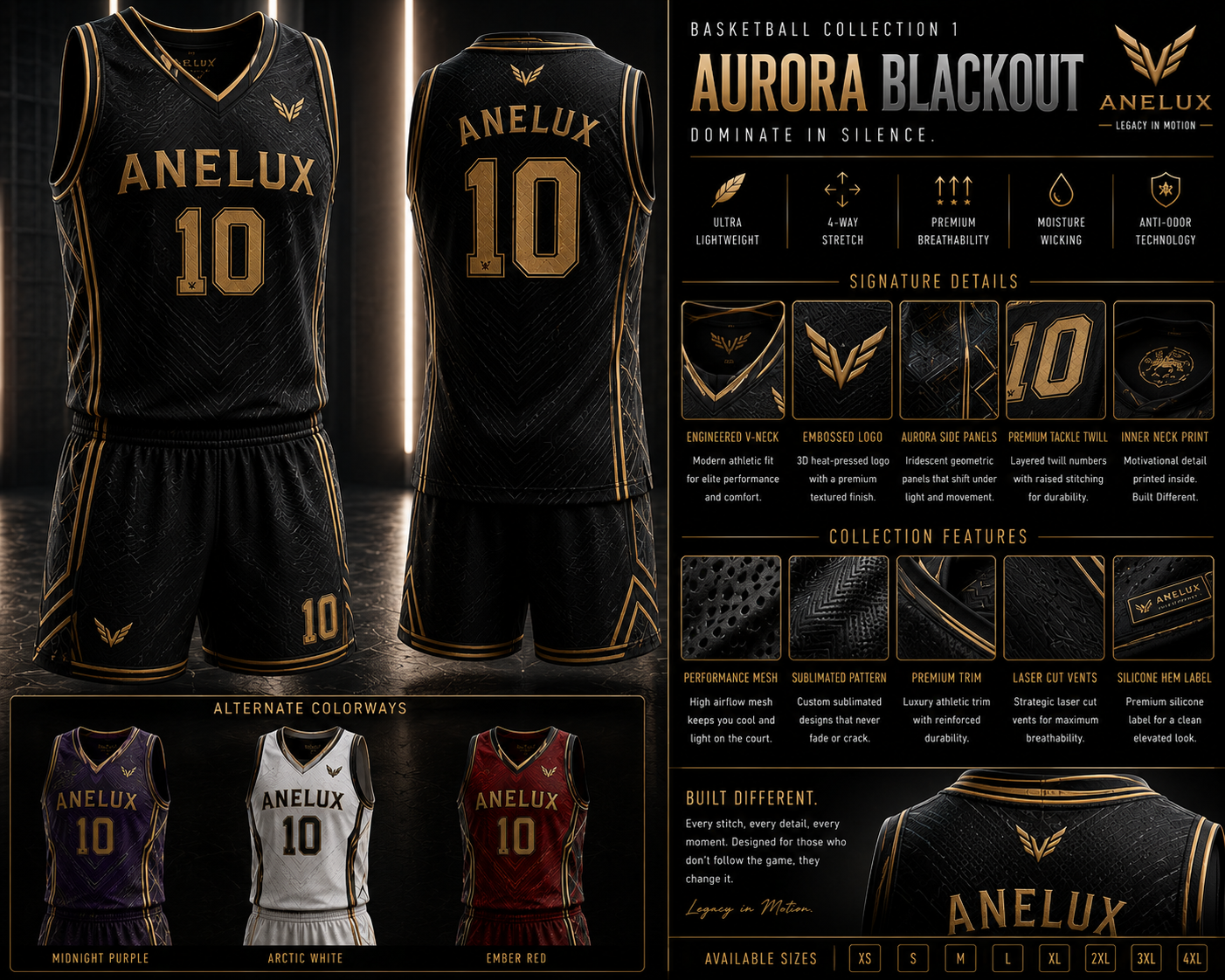 ANELUX Basketball collections