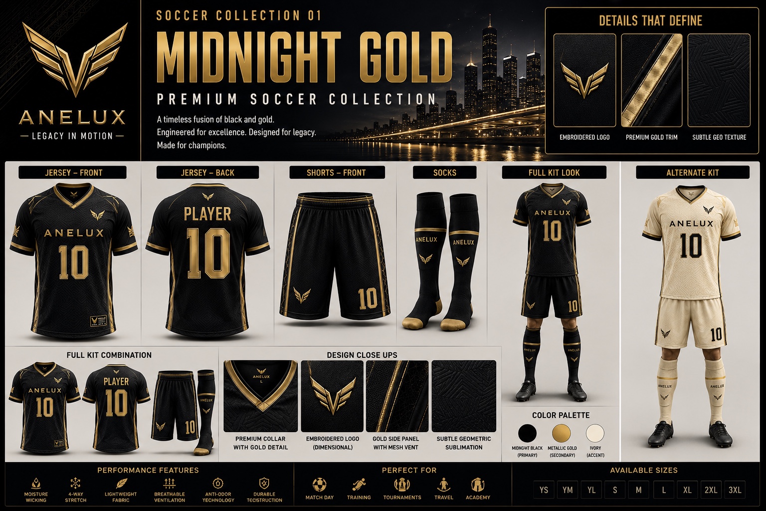 ANELUX Soccer collections